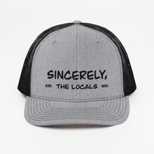 Load image into Gallery viewer, Sincerely the Locals Snapback Hat
