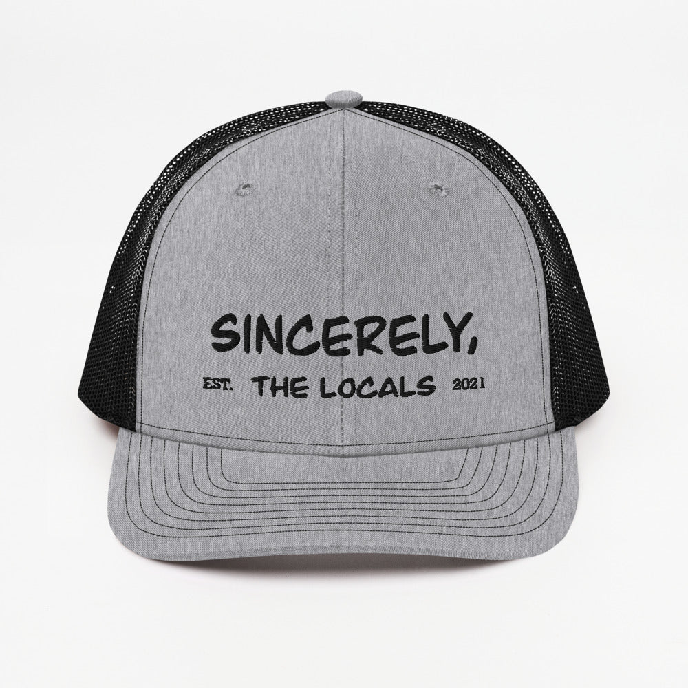 Sincerely the Locals Snapback Hat